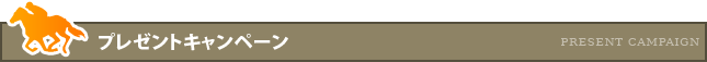 プレゼントキャンペーン