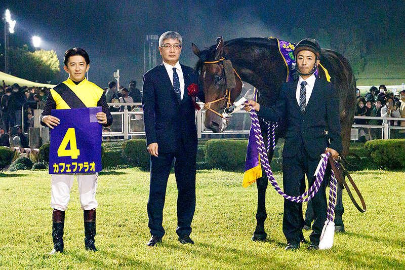 2022年 カフェファラオ 1番人気に応えジーワン3勝目