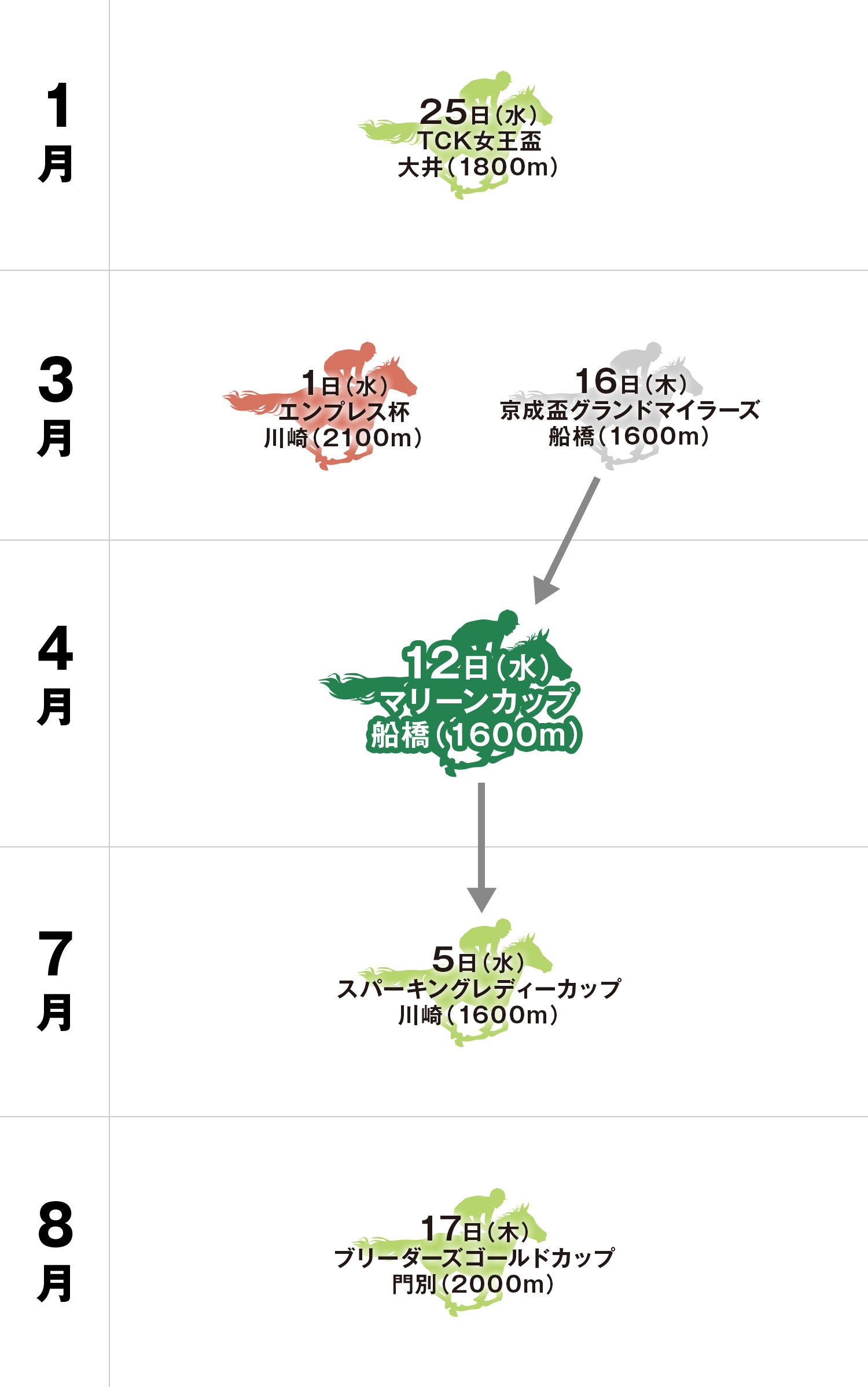 マリーンカップ 体系図