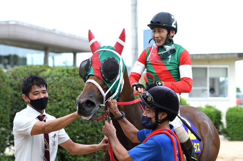 2021年 ラプタス　鮫島克也騎手はDG初勝利