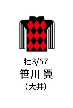 牡3 / 57 / 笹川 翼（大井） / なし