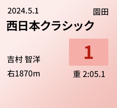 西日本クラシック 1位