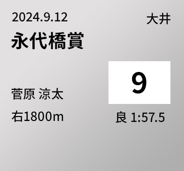 永代橋賞 9位