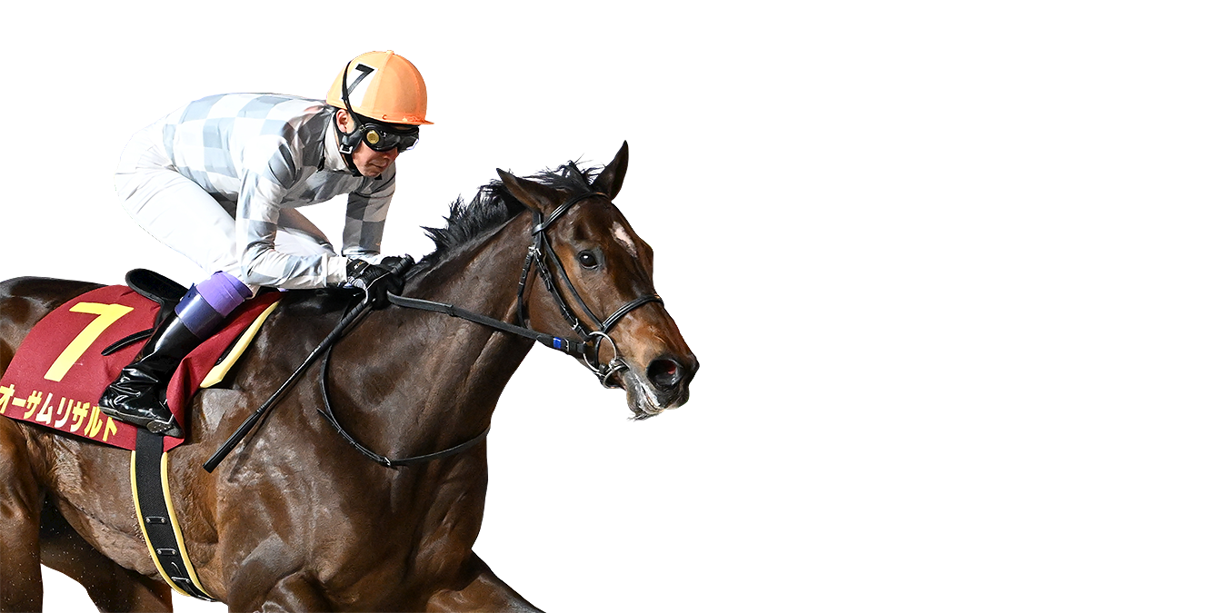 クイーン賞 ゴール前