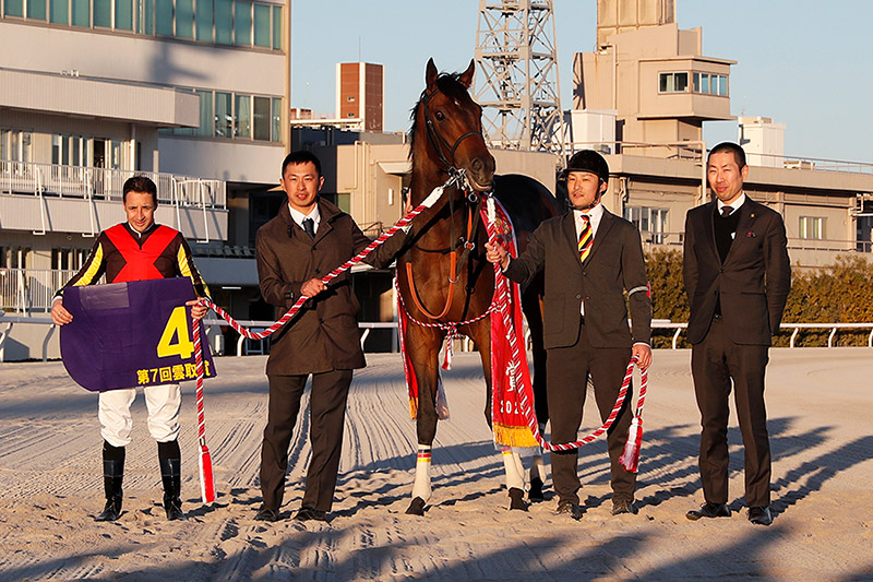 2025年 ジャナドリア　無傷の3連勝で、ダートグレード初制覇