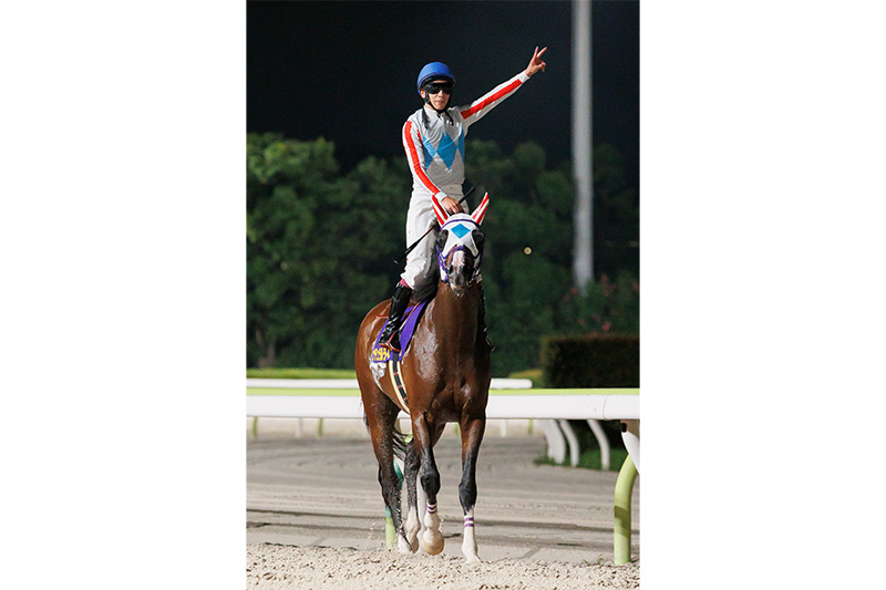 2025年 ナチュラルライズ　単騎の逃げで、後続を寄せ付けず