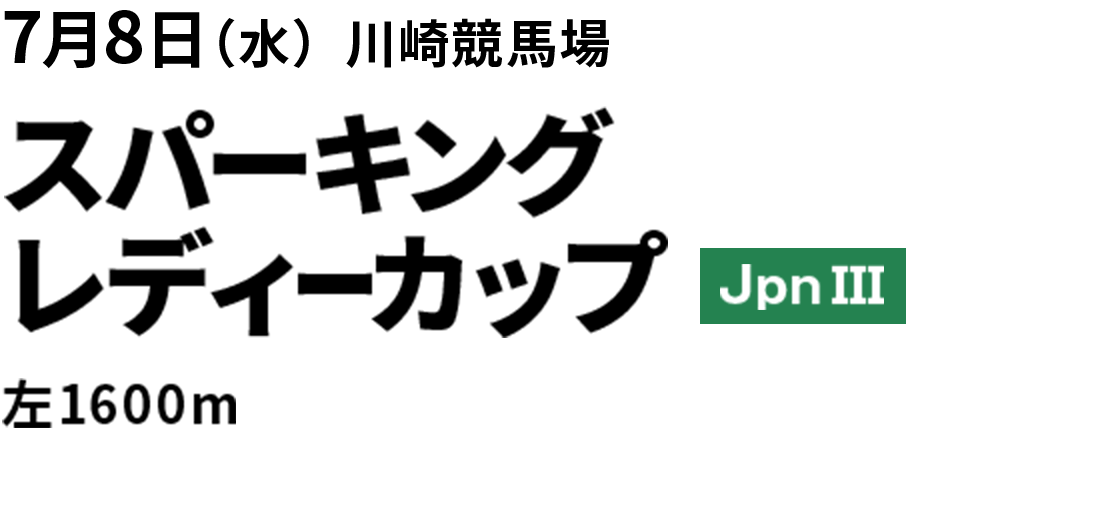 2026年7月8日(水) スパーキングレディーカップ JpnIII