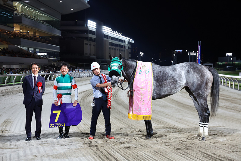 2025年 フェブランシェ 鞍上の好判断光る、ダートグレード初制覇