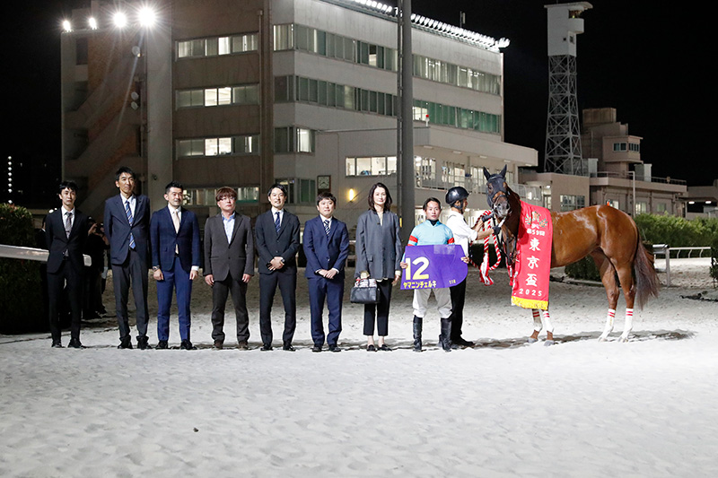 2025年 ヤマニンチェルキ　直線力強く抜け出し、ダートグレード3連勝