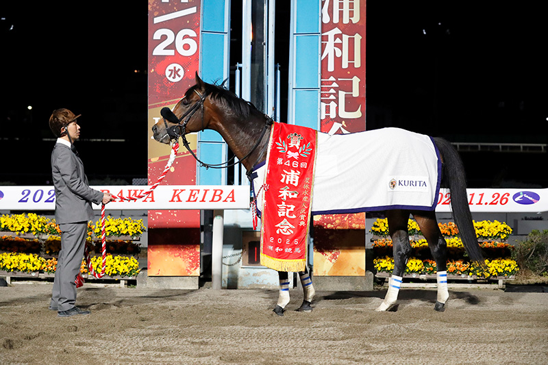 2025年 ホウオウルーレット　内から突き抜け、ダートグレード連勝