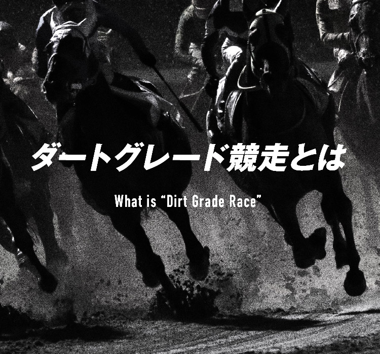 ダートグレード競走とは What is “Dirt Grade Race”