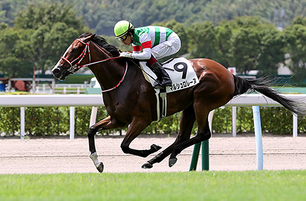 デビュー5戦目で初勝利に輝く 写真