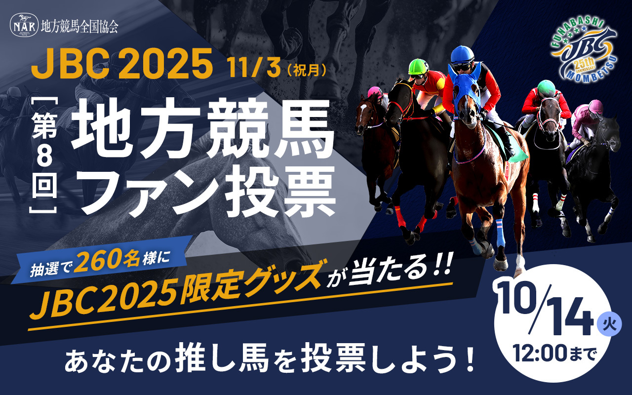地方競馬ファン投票