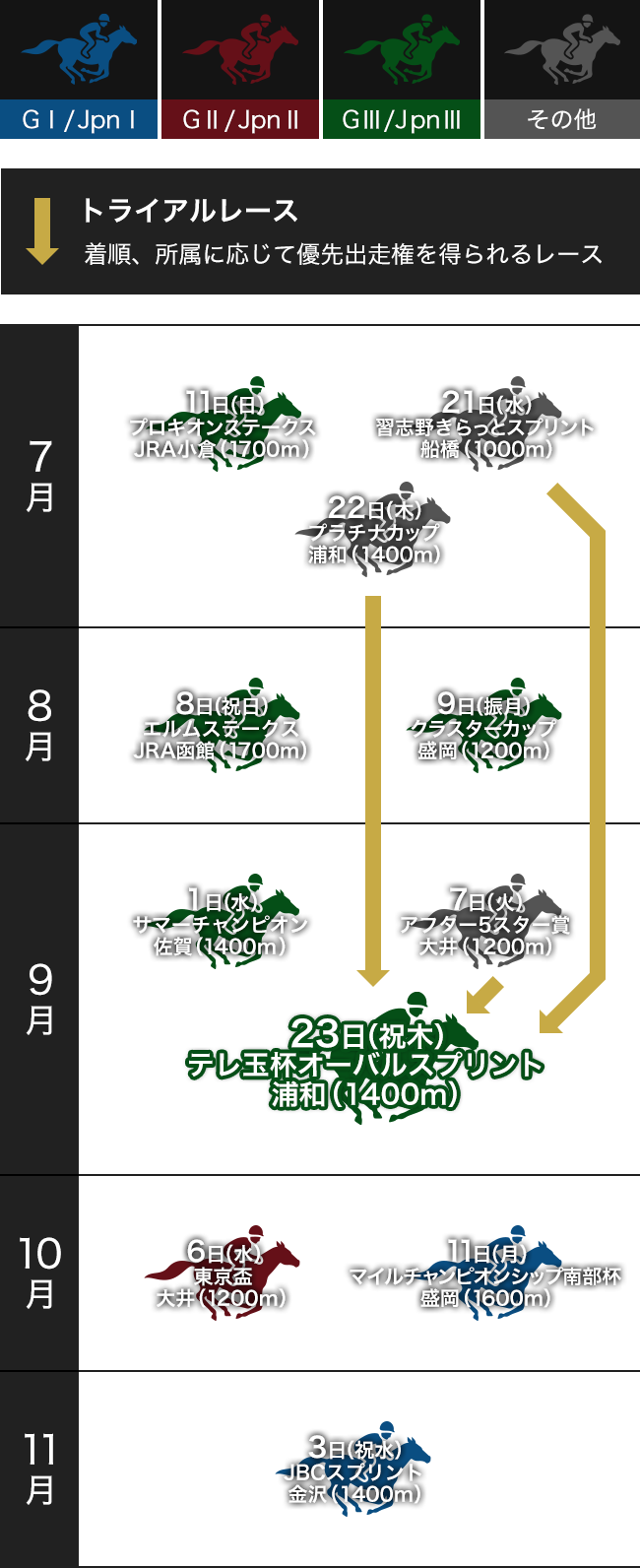 レース体系