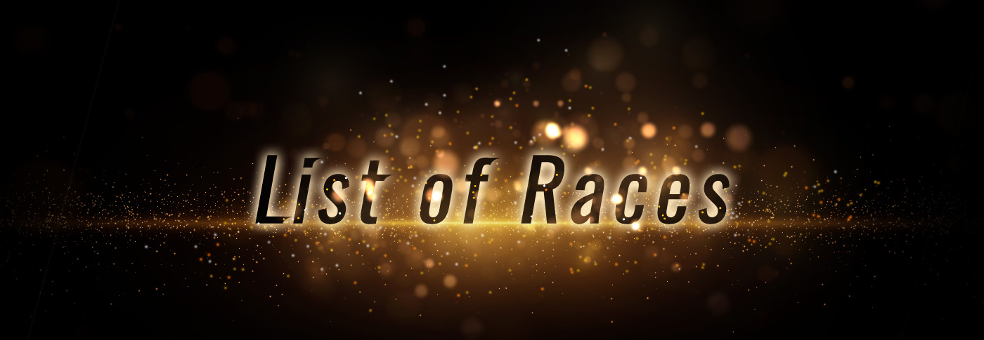 List of Races