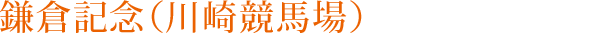 鎌倉記念（川崎競馬場）
