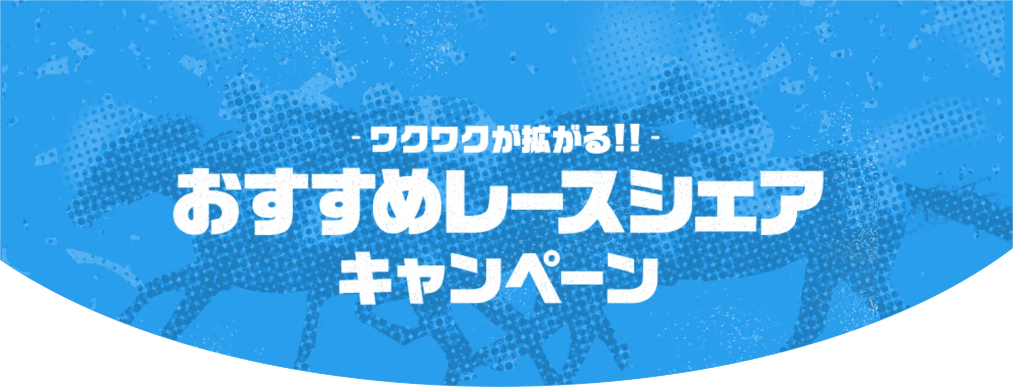おすすめレースシェアキャンペーン