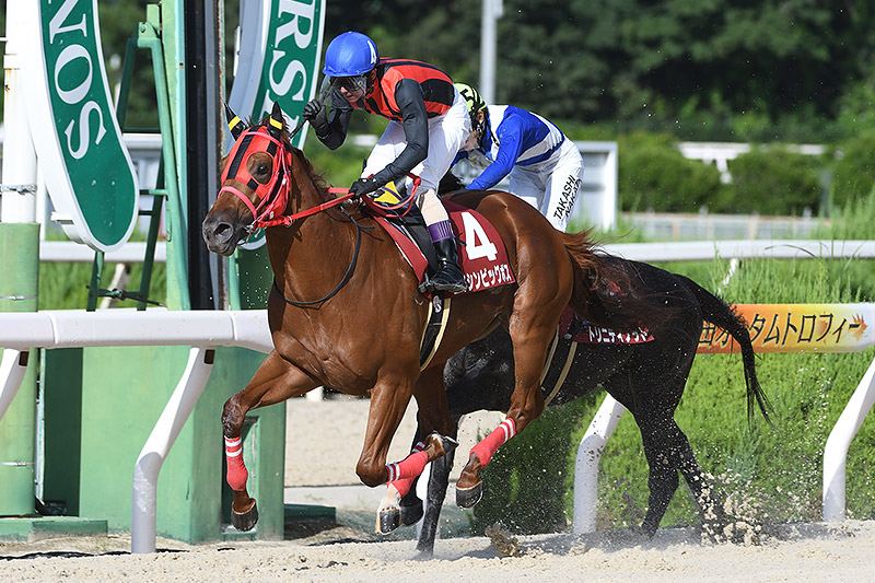 2021年 エイシンビッグボス ライバルを振り切り重賞初勝利