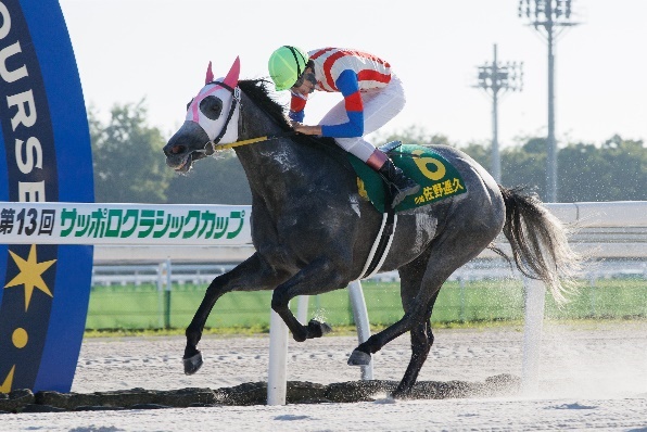 YJS TR門別第1戦を制した佐野遥久騎手(川崎)